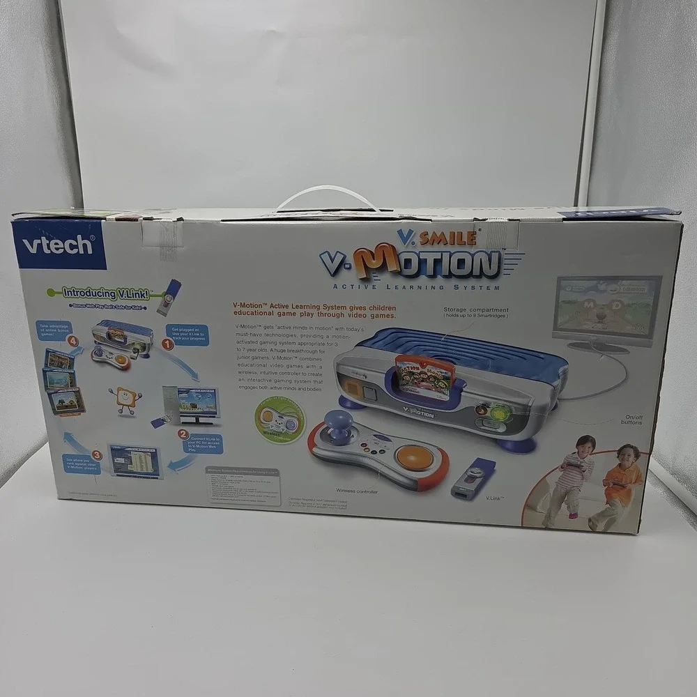 V-Motion Vsmile Active Learning System w/ Bonus Controller - Brand New